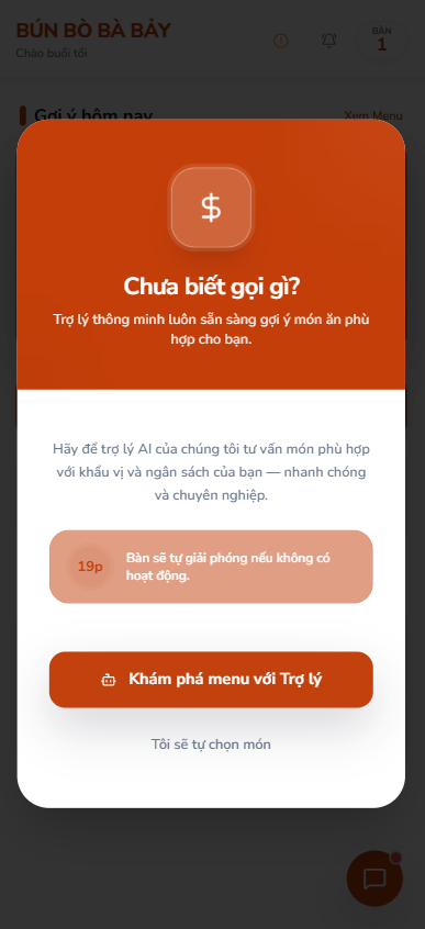 màn hình nhắc nhở